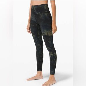 lululemon athletica align diamond dye 25” leggings size 2